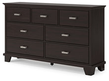 Load image into Gallery viewer, Covetown Twin Panel Bed with Dresser
