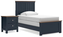 Load image into Gallery viewer, Landocken Twin Panel Bed with Nightstand
