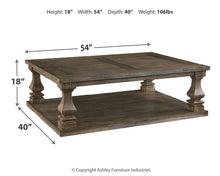 Load image into Gallery viewer, Johnelle Rectangular Cocktail Table
