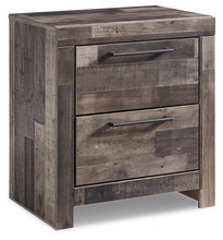 Load image into Gallery viewer, Derekson King Panel Bed with 4 Storage Drawers with Mirrored Dresser, Chest and Nightstand
