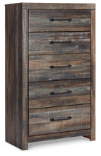 Load image into Gallery viewer, Drystan Queen Bookcase Bed with Mirrored Dresser and Chest

