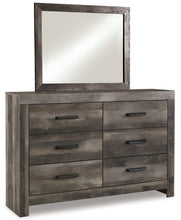 Load image into Gallery viewer, Wynnlow King Panel Bed with Mirrored Dresser
