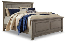 Load image into Gallery viewer, Lettner California King Panel Bed with Mirrored Dresser and 2 Nightstands
