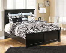 Load image into Gallery viewer, Maribel Queen Panel Bed with Mirrored Dresser and Chest
