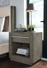 Load image into Gallery viewer, Anibecca California King Upholstered Bed with Mirrored Dresser and 2 Nightstands
