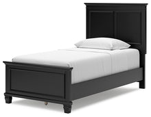 Load image into Gallery viewer, Lanolee Twin Panel Bed with Mirrored Dresser and Chest
